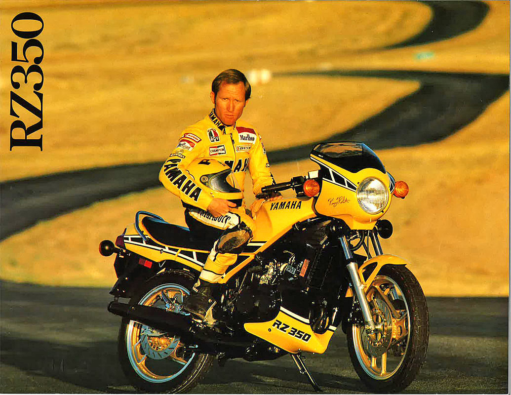 Yamaha RZ350 kenny roberts